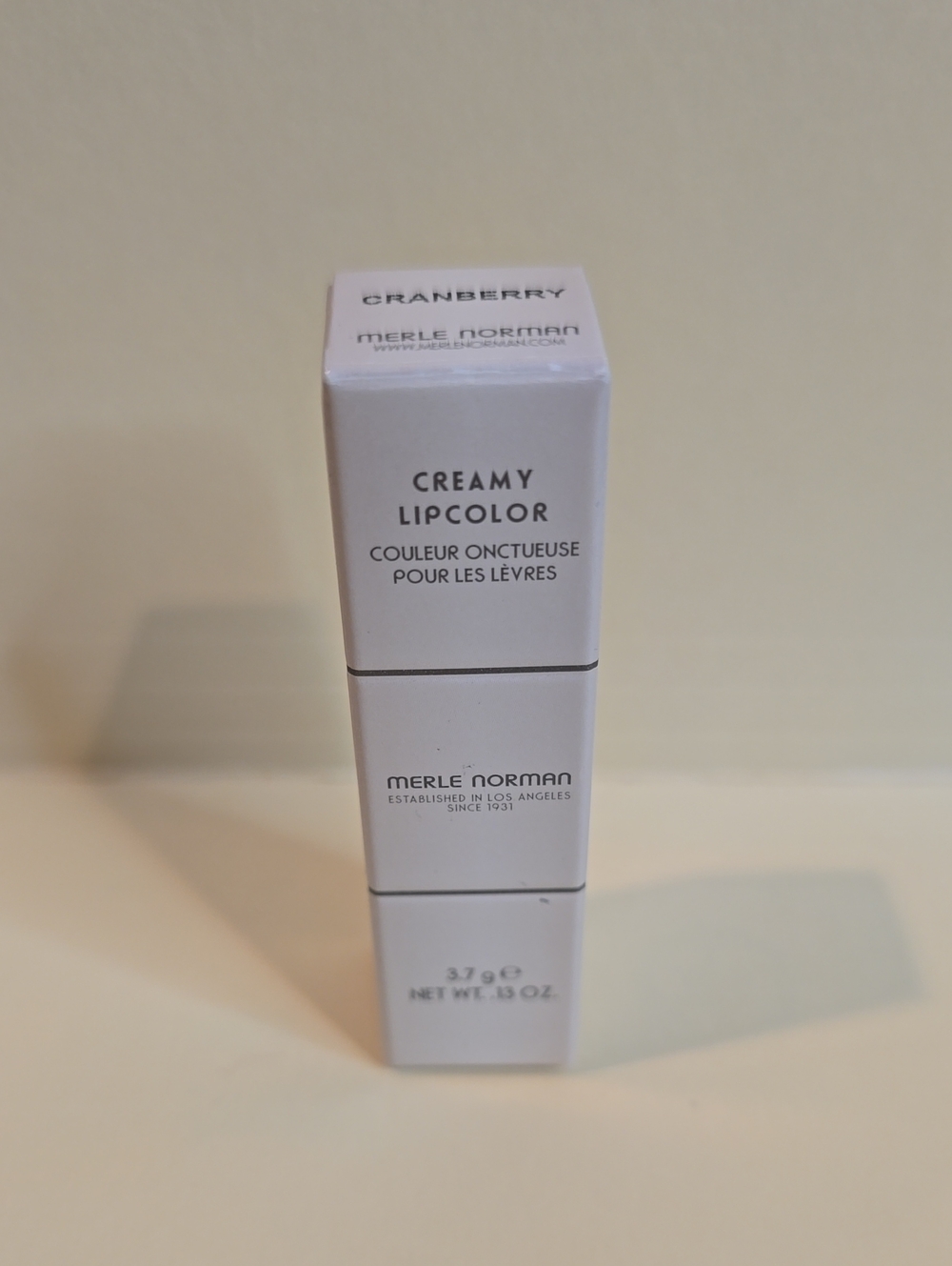 Merle Norman Creamy Lip Color Cranberry, new in box